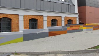 Mural dla Politechniki Łódzkiej