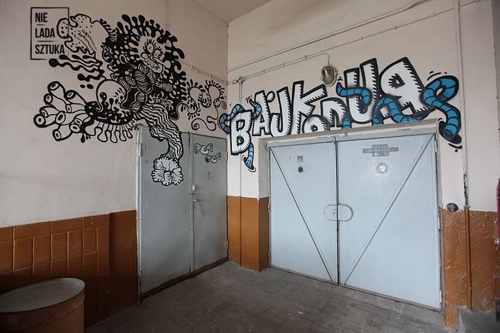 Mural dla klubu Bajkonur 2