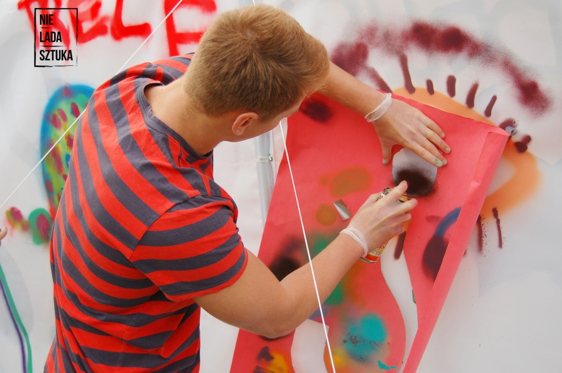 Warsztaty street artowe dla młodzieży 14