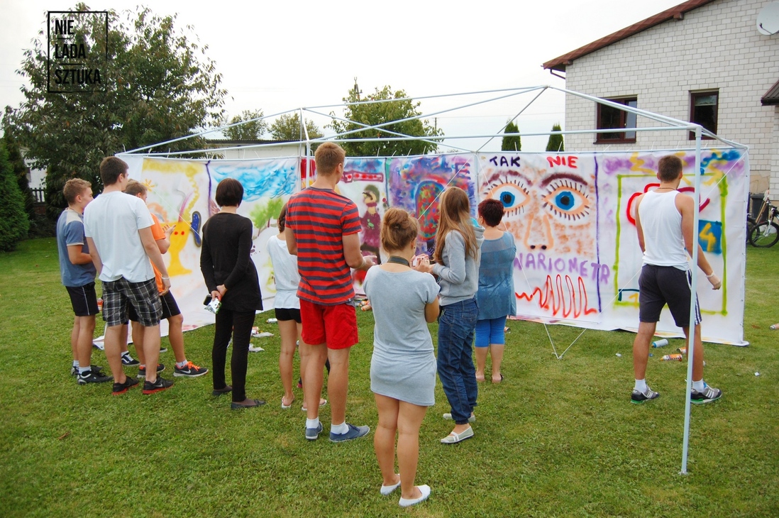 Warsztaty street artowe dla młodzieży 18