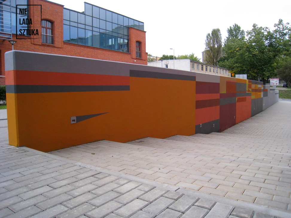 Mural dla Politechniki Łódzkiej 4